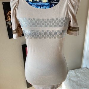 Louis Vuitton Puff Sleeve Top